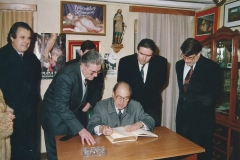 Visita del Molt Hble. President de la Generalitat de Catalunya Jordi Pujol 18-1-1992