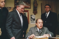 Visita del Molt Hble. President de la Generalitat de Catalunya Jordi Pujol 18-1-1992