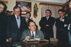 Visita del Molt Hble. President de la Generalitat de Catalunya Jordi Pujol 18-1-1992